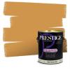 imagePRESTIGE Paints Exterior Paint and Primer In One 1Gallon SemiGloss Comparable Match of Valspar Brushed AlmondBugle Call
