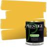imagePRESTIGE Paints Exterior Paint and Primer In One 1Gallon SemiGloss Comparable Match of Valspar Brushed AlmondButter Toffee