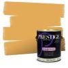 imagePRESTIGE Paints Exterior Paint and Primer In One 1Gallon SemiGloss Comparable Match of Valspar Brushed AlmondCaramel Honey
