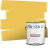imagePRESTIGE Paints Exterior Paint and Primer In One 1Gallon SemiGloss Comparable Match of Valspar Brushed AlmondCliveden Camelback Sofa