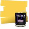 imagePRESTIGE Paints Exterior Paint and Primer In One 1Gallon SemiGloss Comparable Match of Valspar Brushed AlmondDandelion Chain
