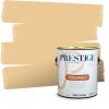 imagePRESTIGE Paints Exterior Paint and Primer In One 1Gallon SemiGloss Comparable Match of Valspar Brushed AlmondDelightful Moon