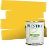 imagePRESTIGE Paints Exterior Paint and Primer In One 1Gallon SemiGloss Comparable Match of Valspar Brushed AlmondDijon
