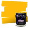 imagePRESTIGE Paints Exterior Paint and Primer In One 1Gallon SemiGloss Comparable Match of Valspar Brushed AlmondGold Abundance
