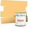 imagePRESTIGE Paints Exterior Paint and Primer In One 1Gallon SemiGloss Comparable Match of Valspar Brushed AlmondGrand Hotel Awning Yellow