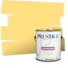 imagePRESTIGE Paints Exterior Paint and Primer In One 1Gallon SemiGloss Comparable Match of Valspar Brushed AlmondHint Of Honey