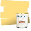 imagePRESTIGE Paints Exterior Paint and Primer In One 1Gallon SemiGloss Comparable Match of Valspar Brushed AlmondHint Of Honey