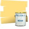 imagePRESTIGE Paints Exterior Paint and Primer In One 1Gallon SemiGloss Comparable Match of Valspar Brushed AlmondHint Of Honey