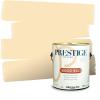 imagePRESTIGE Paints Exterior Paint and Primer In One 1Gallon SemiGloss Comparable Match of Valspar Brushed AlmondHomestead Resort Tea Room Cream