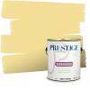 imagePRESTIGE Paints Exterior Paint and Primer In One 1Gallon SemiGloss Comparable Match of Valspar Brushed AlmondLate Day Sun