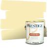 imagePRESTIGE Paints Exterior Paint and Primer In One 1Gallon SemiGloss Comparable Match of Valspar Brushed AlmondLemon Butter