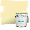 imagePRESTIGE Paints Exterior Paint and Primer In One 1Gallon SemiGloss Comparable Match of Valspar Brushed AlmondLemon Butter