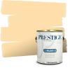 imagePRESTIGE Paints Exterior Paint and Primer In One 1Gallon SemiGloss Comparable Match of Valspar Brushed AlmondMaple Cream