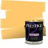imagePRESTIGE Paints Exterior Paint and Primer In One 1Gallon SemiGloss Comparable Match of Valspar Brushed AlmondMaple Taffy