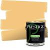imagePRESTIGE Paints Exterior Paint and Primer In One 1Gallon SemiGloss Comparable Match of Valspar Brushed AlmondPale Butter