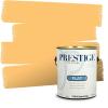 imagePRESTIGE Paints Exterior Paint and Primer In One 1Gallon SemiGloss Comparable Match of Valspar Brushed AlmondPeach Tea