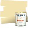 imagePRESTIGE Paints Exterior Paint and Primer In One 1Gallon SemiGloss Comparable Match of Valspar Brushed AlmondPecan Cream