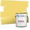 imagePRESTIGE Paints Exterior Paint and Primer In One 1Gallon SemiGloss Comparable Match of Valspar Brushed AlmondPineapple Mousse