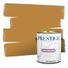 imagePRESTIGE Paints Exterior Paint and Primer In One 1Gallon SemiGloss Comparable Match of Valspar Brushed AlmondPumpkin Squash