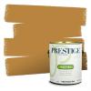 imagePRESTIGE Paints Exterior Paint and Primer In One 1Gallon SemiGloss Comparable Match of Valspar Brushed AlmondPumpkin Squash