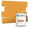 imagePRESTIGE Paints Exterior Paint and Primer In One 1Gallon SemiGloss Comparable Match of Valspar Brushed AlmondRoasted Chestnut