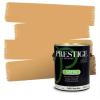 imagePRESTIGE Paints Exterior Paint and Primer In One 1Gallon SemiGloss Comparable Match of Valspar Brushed AlmondSafari Sun