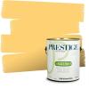 imagePRESTIGE Paints Exterior Paint and Primer In One 1Gallon SemiGloss Comparable Match of Valspar Brushed AlmondSoft Duckling