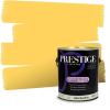 imagePRESTIGE Paints Exterior Paint and Primer In One 1Gallon SemiGloss Comparable Match of Valspar Brushed AlmondSummer Gold