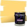 imagePRESTIGE Paints Exterior Paint and Primer In One 1Gallon SemiGloss Comparable Match of Valspar Brushed AlmondSummer Wheat
