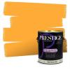 imagePRESTIGE Paints Exterior Paint and Primer In One 1Gallon SemiGloss Comparable Match of Valspar Brushed AlmondSunset Glow