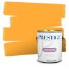 imagePRESTIGE Paints Exterior Paint and Primer In One 1Gallon SemiGloss Comparable Match of Valspar Brushed AlmondSunset Glow