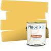 imagePRESTIGE Paints Exterior Paint and Primer In One 1Gallon SemiGloss Comparable Match of Valspar Brushed AlmondSweet Lemon