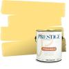 imagePRESTIGE Paints Exterior Paint and Primer In One 1Gallon SemiGloss Comparable Match of Valspar Brushed AlmondTangy Lemon
