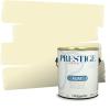imagePRESTIGE Paints Exterior Paint and Primer In One 1Gallon SemiGloss Comparable Match of Valspar Brushed AlmondYellow Bliss