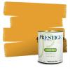 imagePRESTIGE Paints Exterior Paint and Primer In One 1Gallon SemiGloss Comparable Match of Valspar Brushed Almondgolden Castle