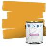 imagePRESTIGE Paints Exterior Paint and Primer In One 1Gallon SemiGloss Comparable Match of Valspar Brushed Almondgolden Castle