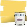 imagePRESTIGE Paints Exterior Paint and Primer In One 1Gallon SemiGloss Comparable Match of Valspar Brushed Almondgolden Haze