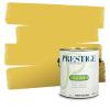 imagePRESTIGE Paints Exterior Paint and Primer In One 1Gallon SemiGloss Comparable Match of Valspar Brushed Almondgolden Meadow