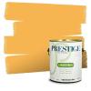imagePRESTIGE Paints Exterior Paint and Primer In One 1Gallon SemiGloss Comparable Match of Valspar Brushed Almondgolden Moon
