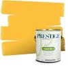 imagePRESTIGE Paints Exterior Paint and Primer In One 1Gallon SemiGloss Comparable Match of Valspar Brushed Almondgolden Treasure