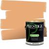 imagePRESTIGE Paints Interior House Paint and Primer In One 1Gallon Flat Comparable Match of Valspar Crme BruleeTomato Bisque