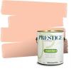 imagePRESTIGE Paints Interior House Paint and Primer In One 1Gallon Flat Comparable Match of Valspar Crme BruleeTropical Breeze