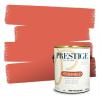 imagePRESTIGE Paints Interior House Paint and Primer In One 1Gallon Flat Comparable Match of Valspar Crme BruleeUltra Orange