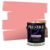 imagePRESTIGE Paints Interior House Paint and Primer In One 1Gallon Flat Comparable Match of Valspar Crme BruleeVS03Peach Burst