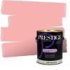 imagePRESTIGE Paints Interior House Paint and Primer In One 1Gallon Flat Comparable Match of Valspar Crme BruleeVS04Peach Punch
