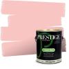 imagePRESTIGE Paints Interior House Paint and Primer In One 1Gallon Flat Comparable Match of Valspar Crme BruleeVS05Peach Whisper