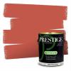 imagePRESTIGE Paints Interior House Paint and Primer In One 1Gallon Flat Comparable Match of Valspar Crme BruleeVS08Terra Cotta Red