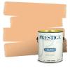 imagePRESTIGE Paints Interior House Paint and Primer In One 1Gallon Flat Comparable Match of Valspar Crme BruleeVS118Orange Taffy