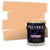 imagePRESTIGE Paints Interior House Paint and Primer In One 1Gallon Flat Comparable Match of Valspar Crme BruleeVS118Orange Taffy