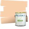 imagePRESTIGE Paints Interior House Paint and Primer In One 1Gallon Flat Comparable Match of Valspar Crme BruleeVS119New Peach